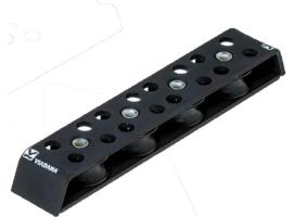 Viadana Caja de Poleas de Reenvio Cuadruple 14mm