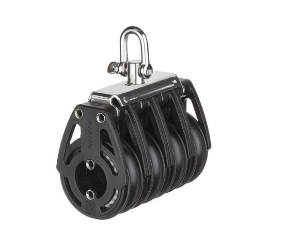 Viadana Polea Cuádruple de Rodamiento