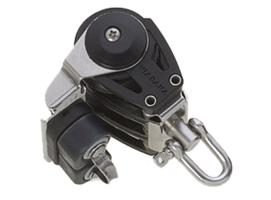 Viadana Polea Triple Mordaza de Rodamientos 8 mm