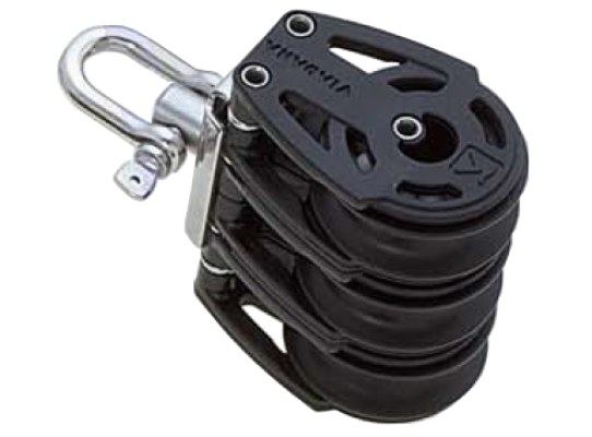 Viadana Triple Universal Composite Ball Bearing Block 10mm