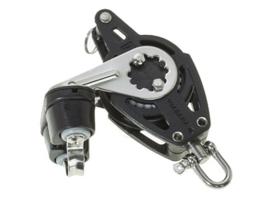 Viadana Polea Simple Mordaza y Arraigo de Rodamientos 12 mm