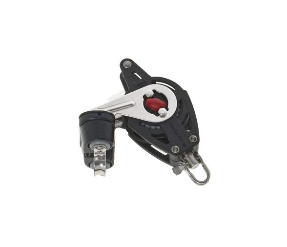 Viadana Polea Simple De Carraca Giratoria Mordaza y Arraigo de Rodamientos