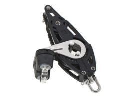 Viadana Polea Violin Simple con Mordaza y Arraigo 12mm