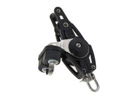 Viadana Polea Violin Simple con Mordaza y Arraigo 8mm