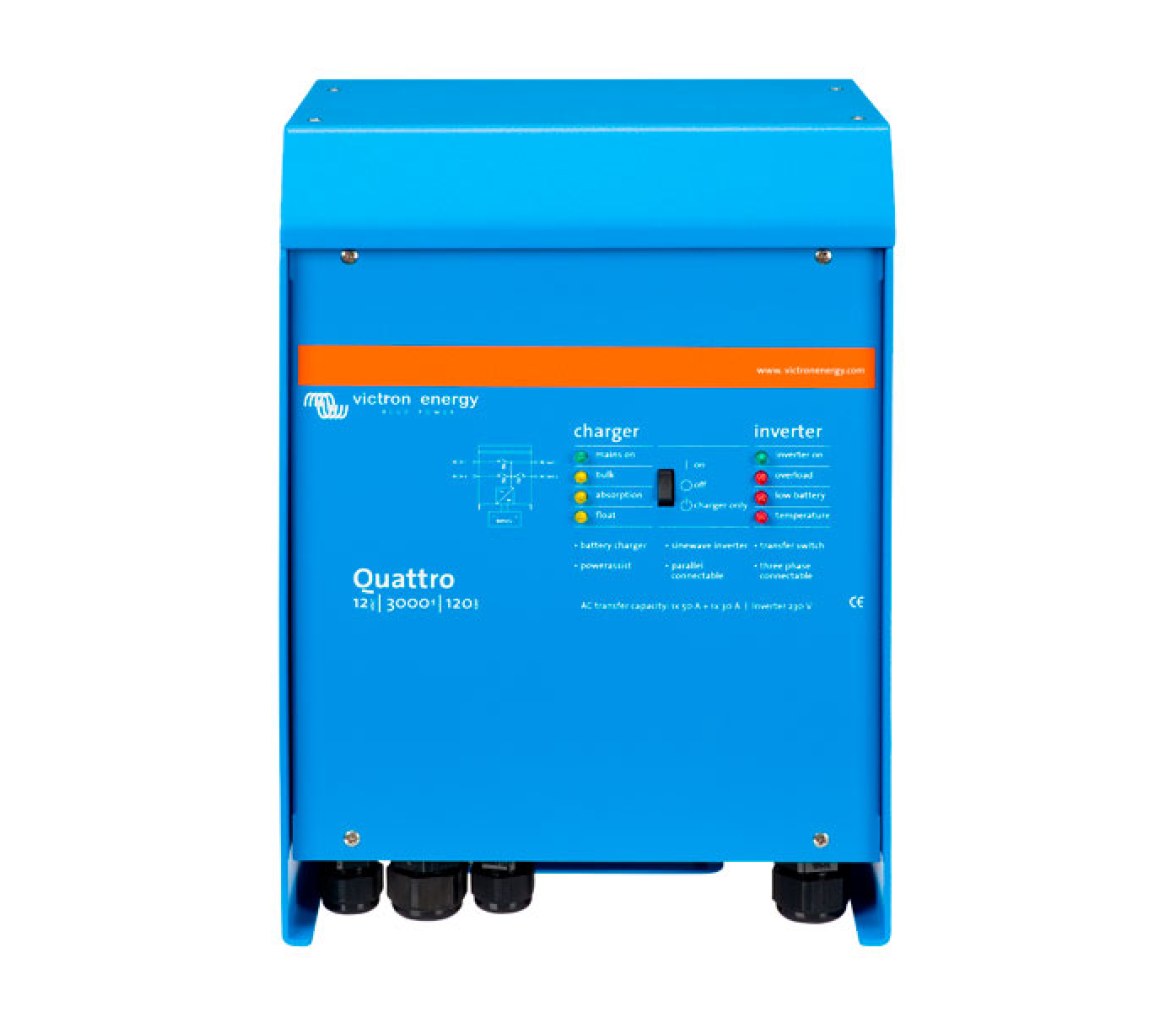 Victron Energy Quattro 12/3000/120 50-50
