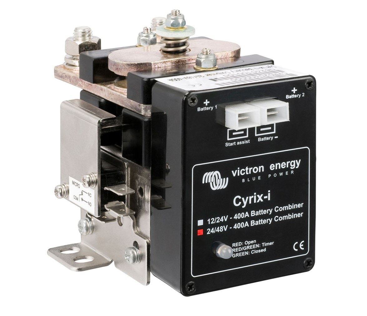Victron Energy Combinador Aislador de Baterias Cyrix-i