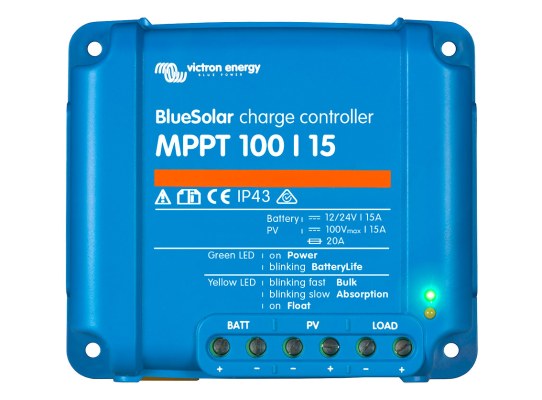 Victron Energy Regulador Carga Blue Solar MPPT 100/15 Victron Energy Regulador Carga Blue Solar MPPT 100/15