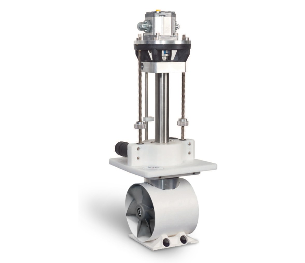 Hélice de maniobra retráctil hidráulica VIP serie 150 12V
