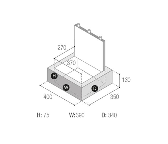 Vitrifrigo Caja Fuerte VSAFE 1340 TOP