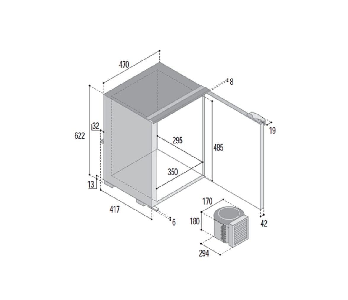 Vitrifrigo Congelador C55BT