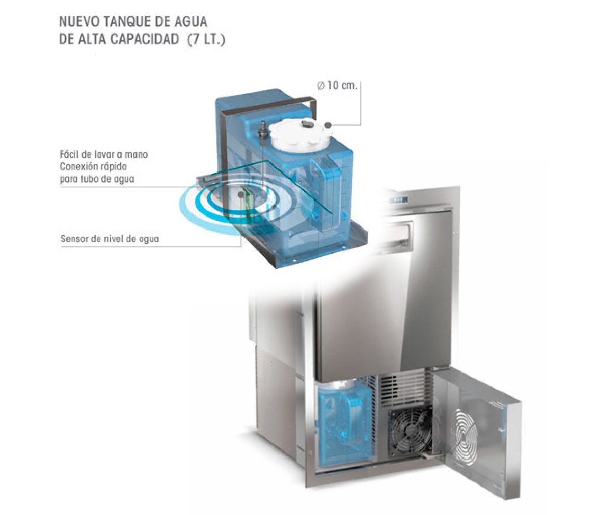 Vitrifrigo Maquina de hielo IM CL OCX2 REFILL