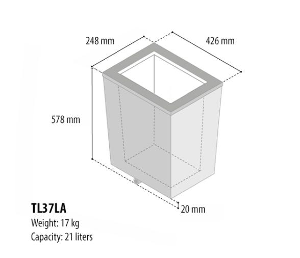 Vitrifrigo Frigorifico Baúl TL37LA