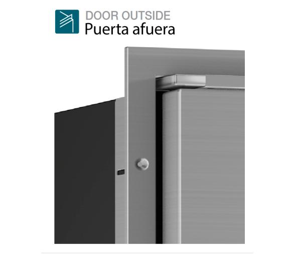 Vitrifrigo Frigorifico C85iX Acero Inoxidable