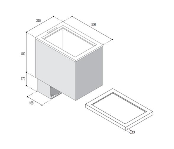 Vitrifrigo Frigorifico/Congelador Baúl TL43