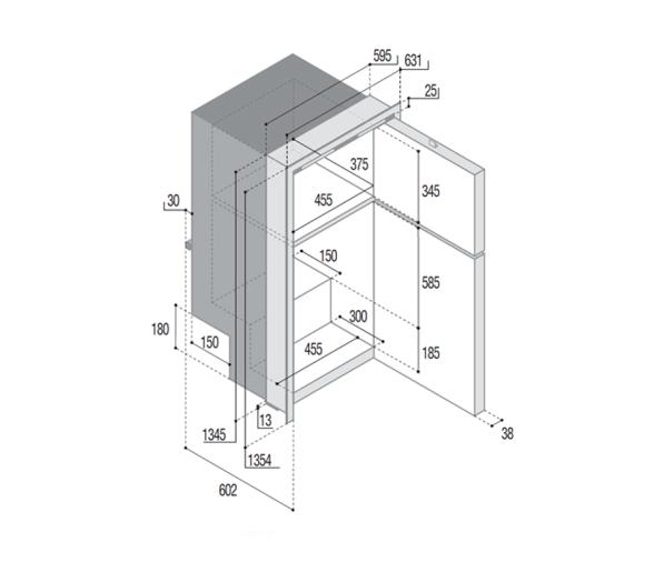 Vitrifrigo Frigorifico DP2600iX