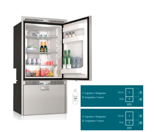 Vitrifrigo Frigorifico DW250 OCX2