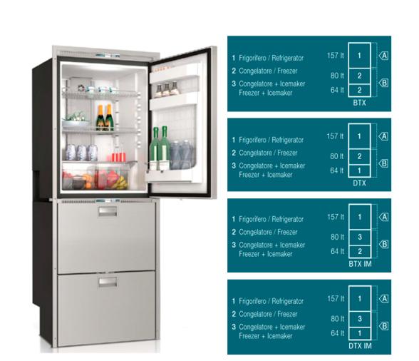 Vitrifrigo Frigorifico DW360 OCX2