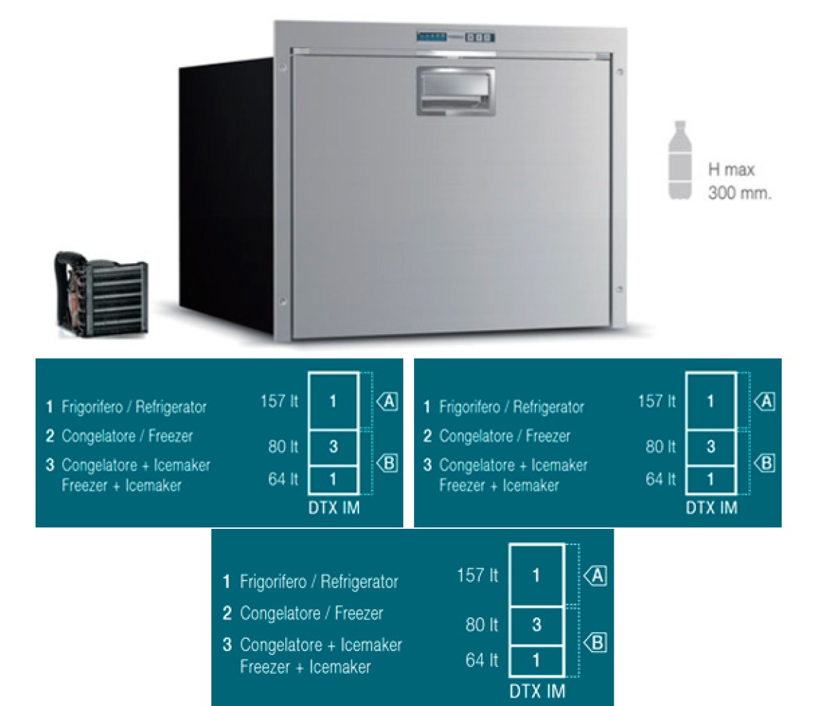 Vitrifrigo Fridge DW70 OCX2