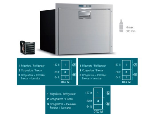 Vitrifrigo Frigorifico DW70 OCX2