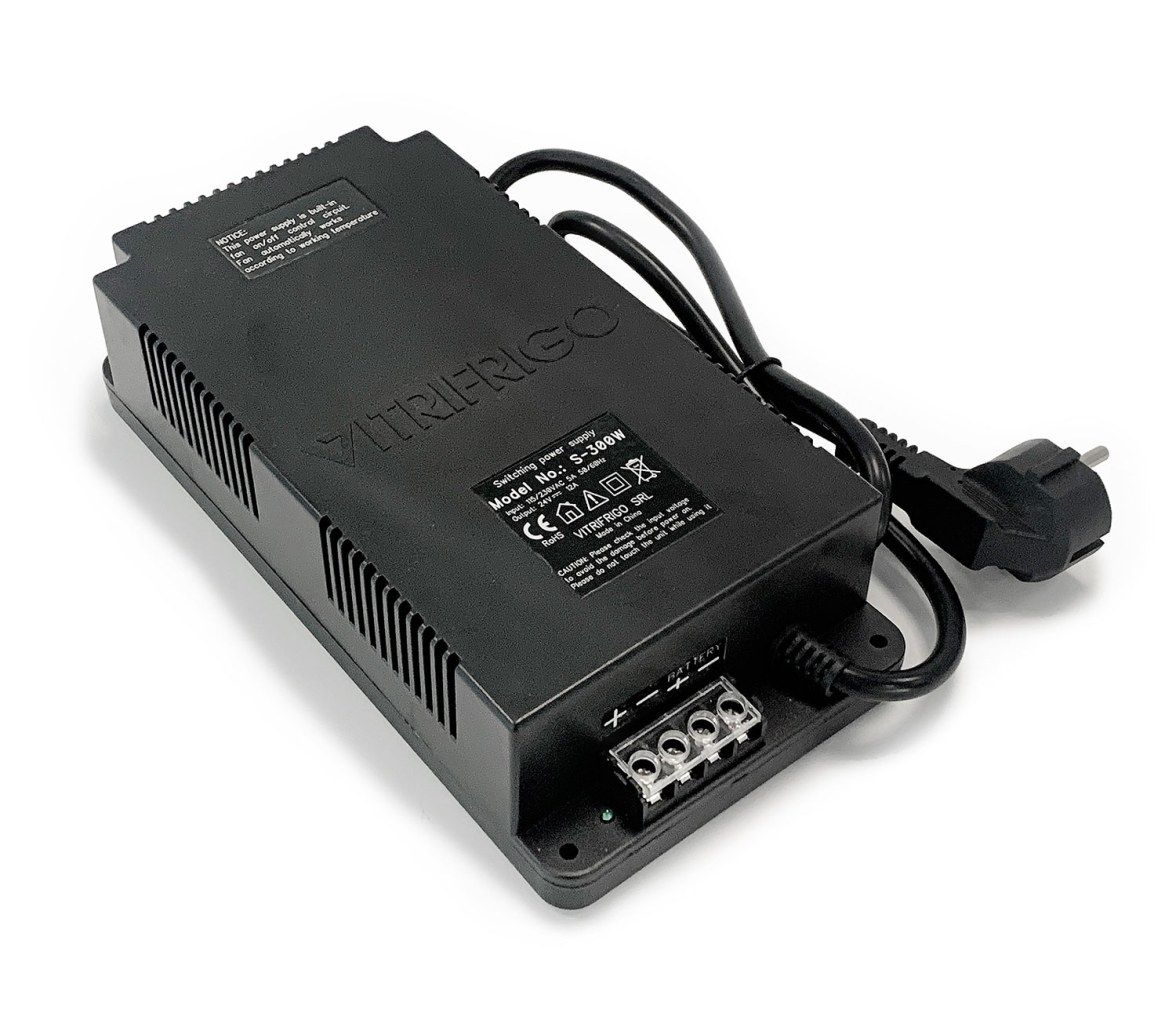 Vitrifrigo Fuente de alimentación 24 VCC / 300 W, 115/230 VCA