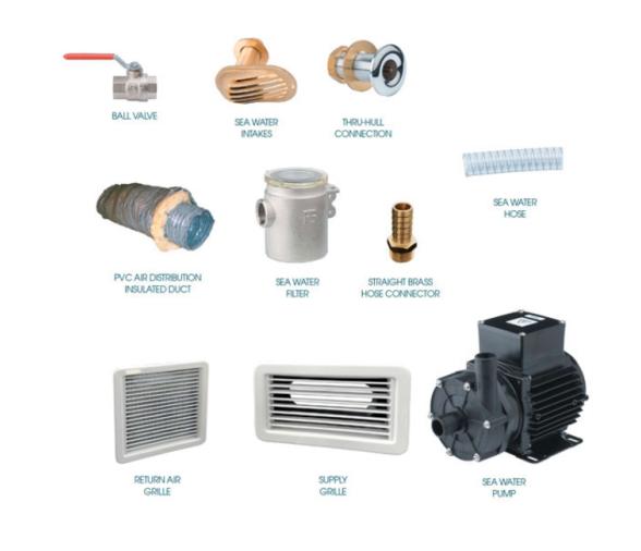 Vitrifrigo Kit de accesorios MACS 16000