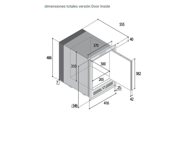 Vitrifrigo maquina de hielo IM XT OCX2 HYDRO