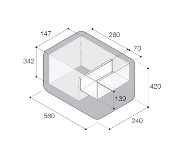 Vitrifrigo Nevera portatil VF16P
