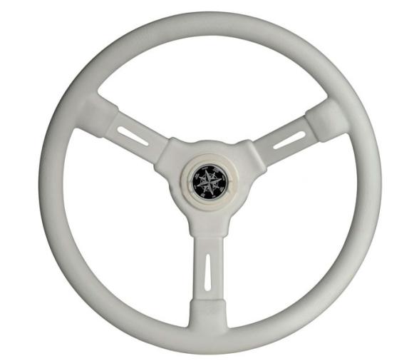 Volante 3 Radios Blanco 355 mm