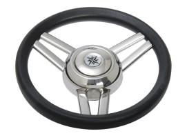 Volante Magnifico 3 Radios Poliuretano Negro 350 mm