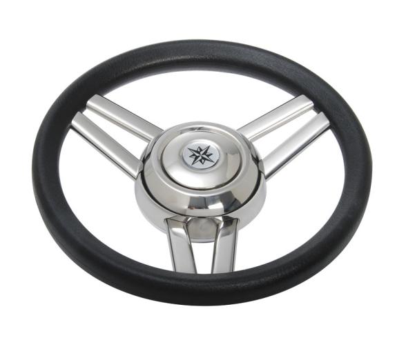 Volante Magnifico 3 Radios Poliuretano Negro 350 mm