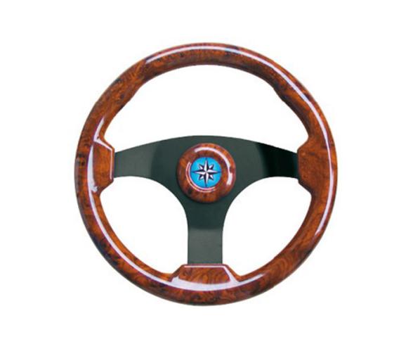 Volante Technic Negro Madera Veteada 350 mm