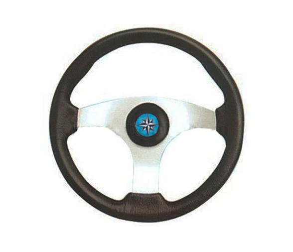 Volante Technic Negro Plata 350 mm