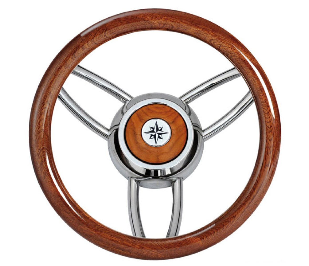 Volante Bliz Madera de Caoba 350 mm