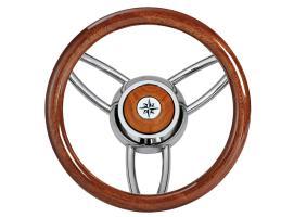 Volante Bliz Madera de Caoba 350 mm