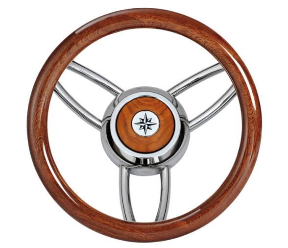 Volante Bliz Madera de Caoba 350 mm