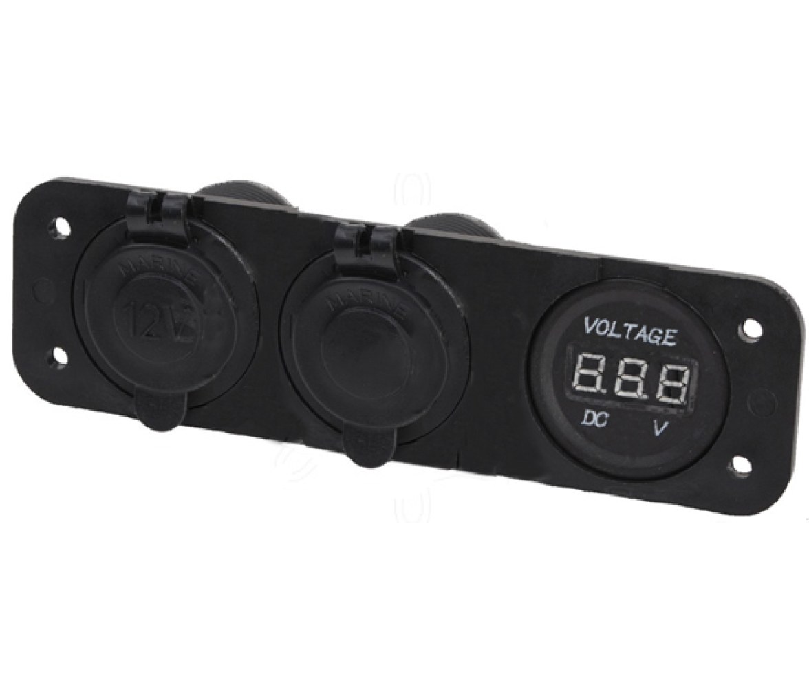 Voltimetro Digital con Conectores