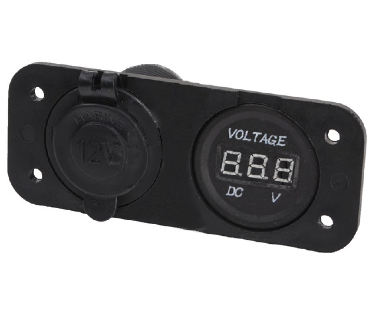 Voltimetro Digital con Conectores