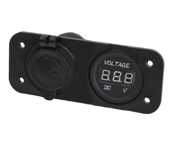 Voltimetro Digital con Conectores