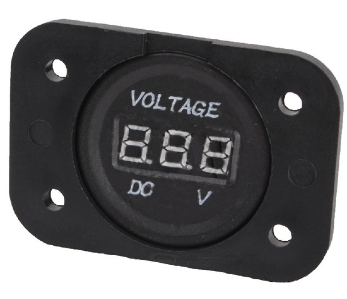 Voltimetro Digital con Conectores