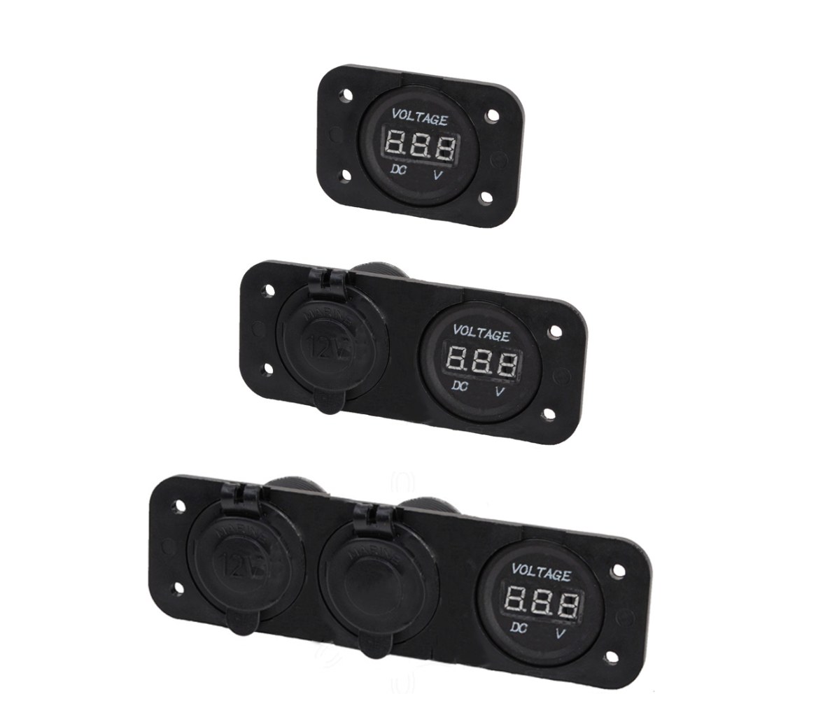 Voltimetro Digital con Conectores