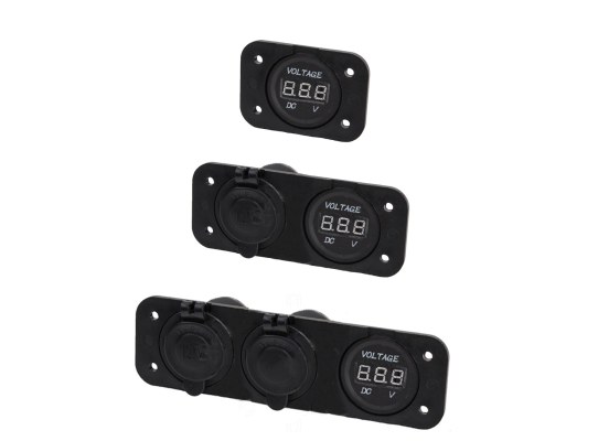 Voltimetro Digital con Conectores