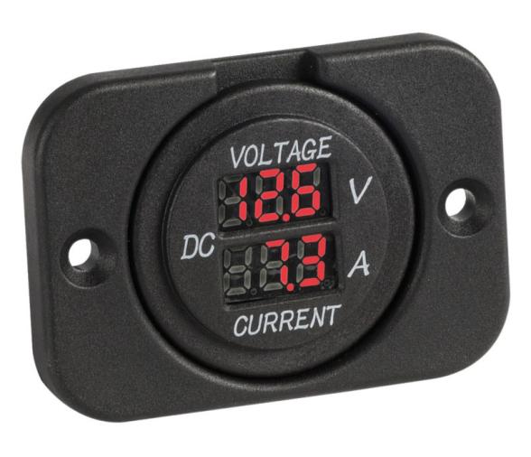 Voltimetro y Amperimetro Empotrable