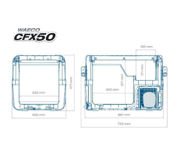 Dometic Nevera Portatil de Compresor CoolFreeze CFX 50