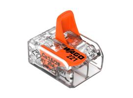 Wago Conector de Cableado 2 Conductores