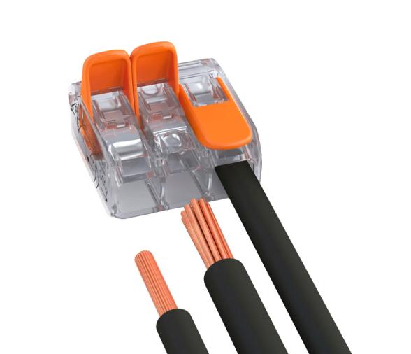 Wago Conector de Cableado 3 Conductores