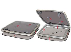 Waterline Cortina y Mosquitera Escotilla Grande 1315