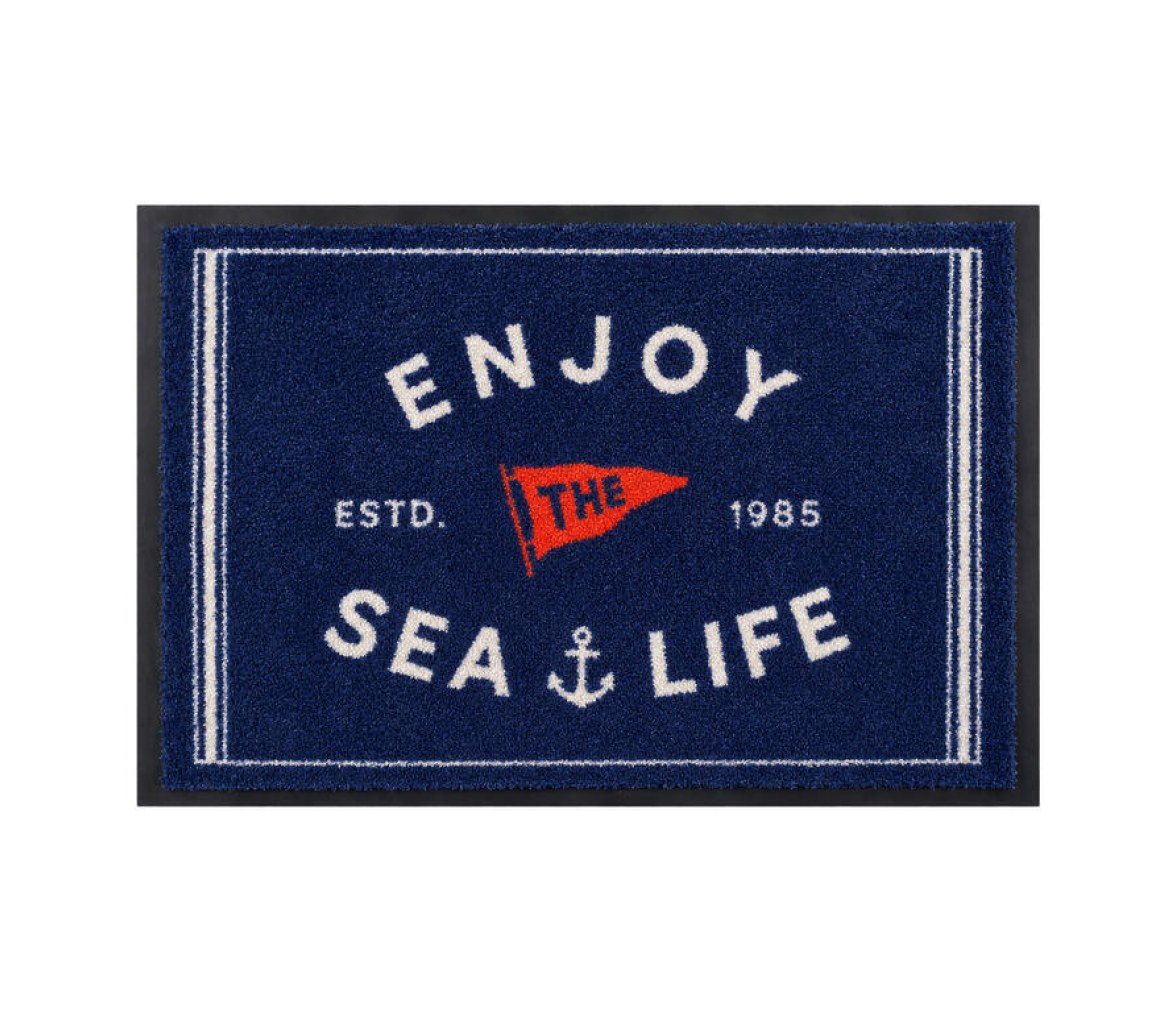 Welcome - Alfombra - Enjoy Blue - Marine Business