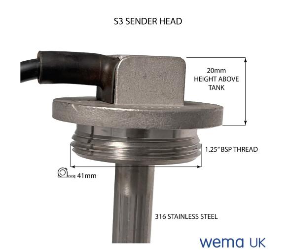 Wema Aforador de Agua y Combustible S3