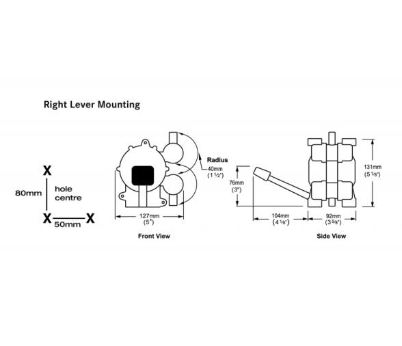Whale Bomba de pie MK3 Gusher