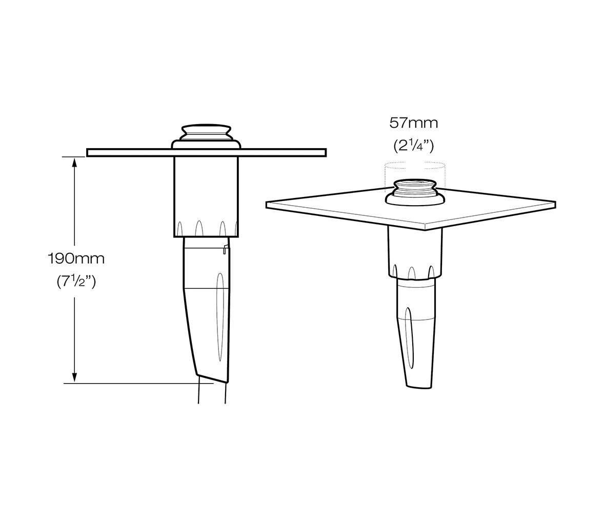 Whale Integrated Shower Twist straight